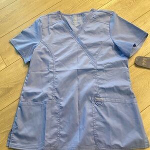 Cherokee Ciel Blue Scrub Set